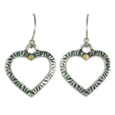 Taliesan Heart Dot Earrings